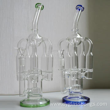 Glass bongs with Multiple Branch Tubes & Filters